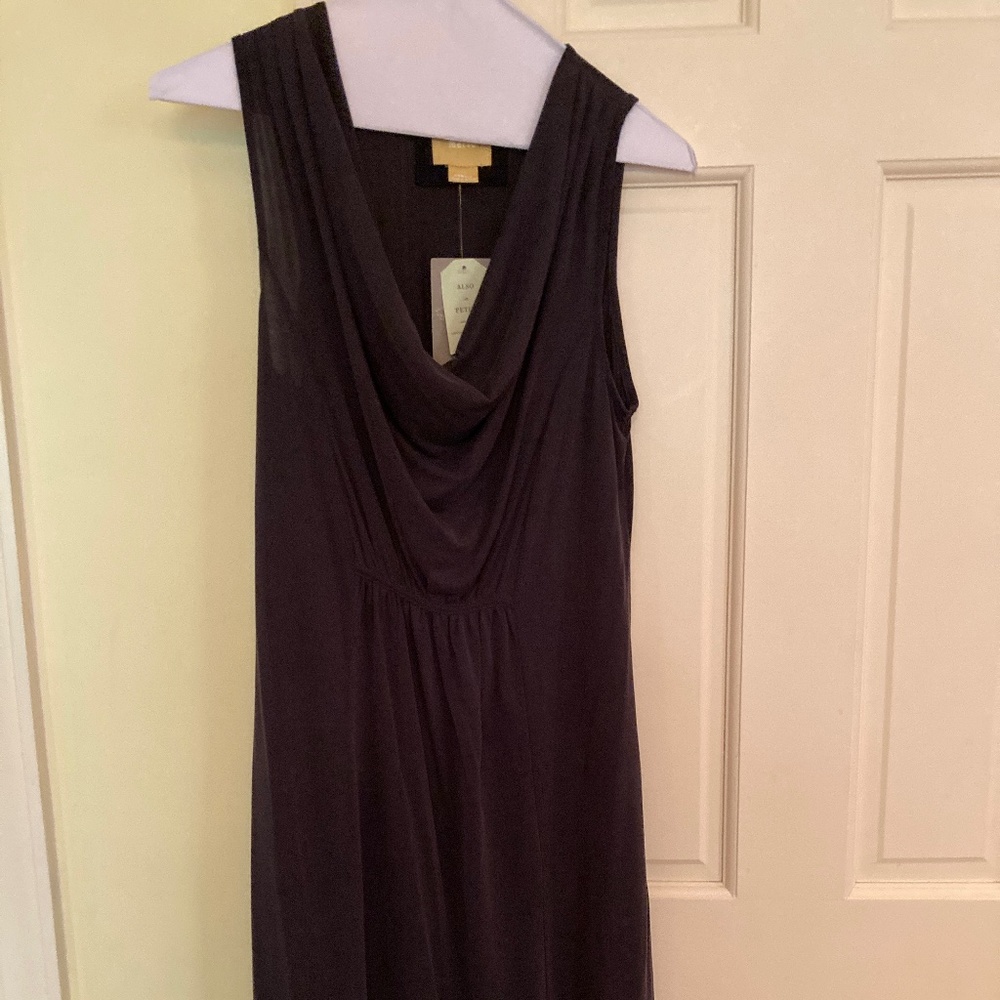 NWT Maeve Drape Neckline Finely Knit Dress